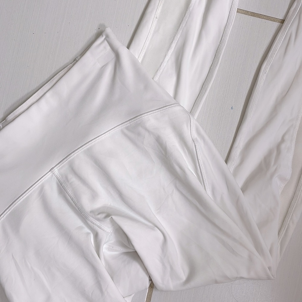 White Lululemon Leggings